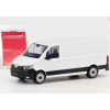 Herpa 013857 MiniKit , furgon niskodachowy MAN TGE  , BIAŁY , Skala H0 1:87